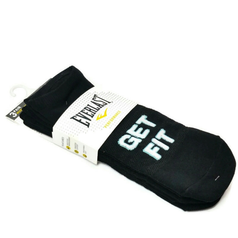 3 Pair Everlast Women's Microfiber Low Cut Socks